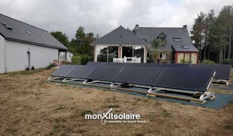 Instalaltion du kit solaire en Lois Atlantique